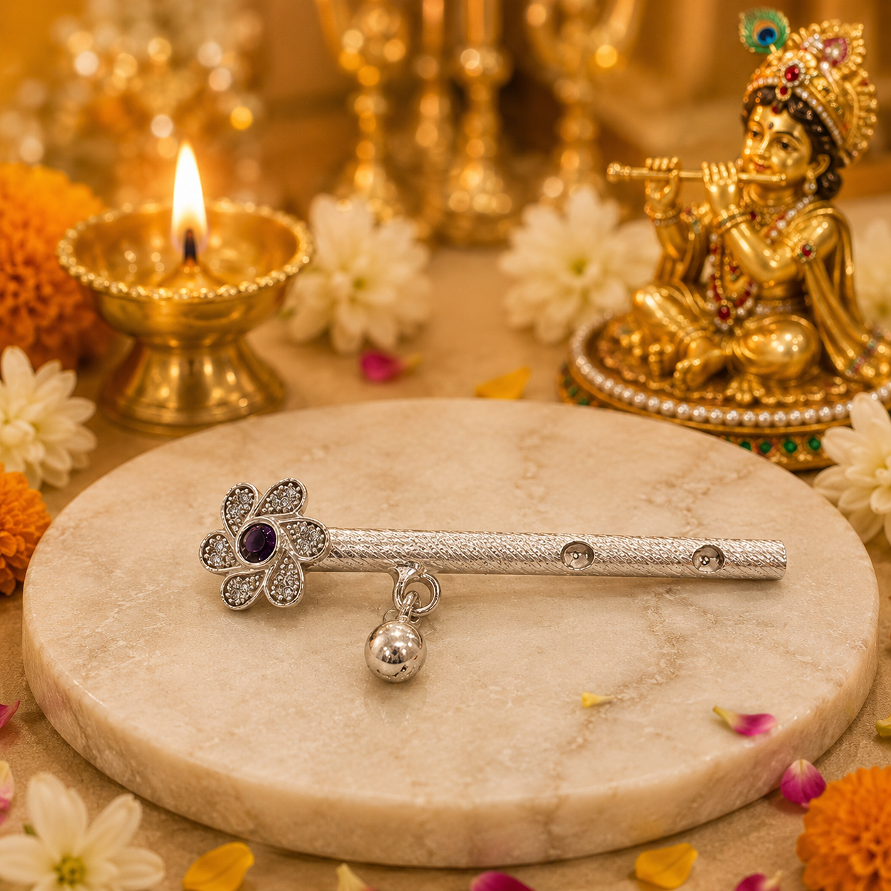 Silver Bansuri